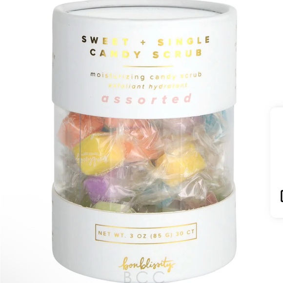 Bonblissity Sweet+Single Moisturizing Candy Scrub Assorted Scents 30piece - Picture 1 of 1